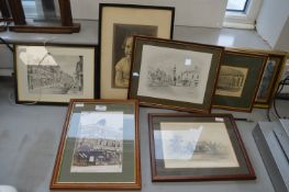 Framed Pictures and Prints Including Local Views