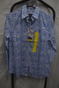 *Crew Clothing Blue & White Floral Blouse Size: 10