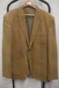 *Men’s Tan Cord Jacket Size: 44-46” chest (AF)