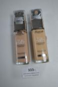 2x L’Oreal True Match Foundations