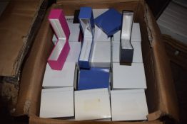 *Box of Assorted Jewellery Boxes