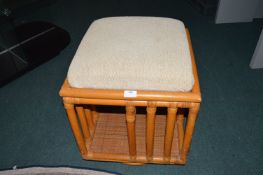 Bamboo Magazine Rack/Stool