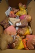 *Box of Sari Fabric Hanging Decorations