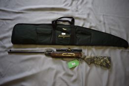 Westlake B2 .22 Break Barrel Air Rifle (S/N 110402861), with telescopic sight, and “Wilderness 48” p