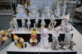 20x Small Clown Figures (stands not included)