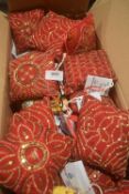 *Box of Assorted Sari Hanging Decorations