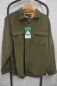 *Jachs Khaki Cord Jacket Size: XL