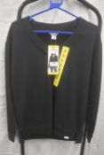 *Orvis Black Lightweight V-Neck Jumper Size: S