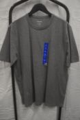 *Rough Dress Men’s Grey T-Shirt Size: L