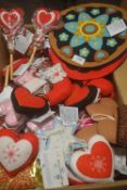 *Box of Assorted Decorations and Novelties