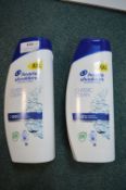 2x Head & Shoulders Shampoos 750ml