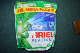 Ariel Platinum Washing Pods 52pk