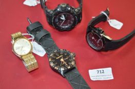3x Sports Watches, and a Seiko Wristwatch