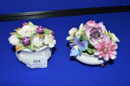 Royal Doulton Flower Posie and One Other