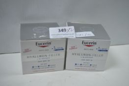 2x Eucerin Hyaluron-Filler SPF 15 Day Cream
