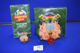 Camberwick Green Dutch Organ Musical Box by Robert Harrop Designs, plus Miniature Dutch Organ