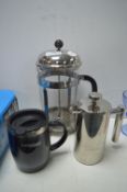 2x Coffee Pots and a Mug