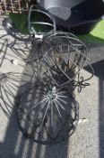 4x Metal Hanging Baskets