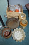 Vintage Kitchenware, Champagne Crate, etc.