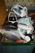 Assorted Electricals, Irons, etc.