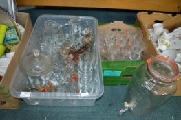 Quantity of Glassware