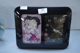 Betty Boop Clock
