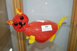 Murano Glass Cat
