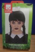 Smiffys Gothic School Girl Wig