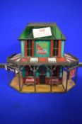 Coca-Cola Main Street Bed & Breakfast Glass House Ornament