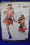 Smiffys All That Glitters Vamp Gloss Costume Size: S/8-10