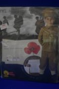 Kid’s WWI Soldier Costume Size: 3-4 years
