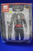 Smiffys Day of the Dead Senor Bones Costume Size: L/42”-44” Chest
