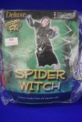 Kid’s Spider Witch Costume Size: 4-6 years