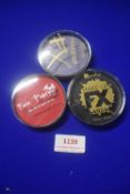 Set of 3 Face Paints - Purple, Red, and Black
