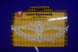 White Lace Eye Mask