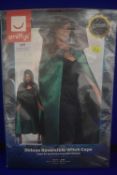Smiffys Deluxe Reversible Witch Cape Size: One Size