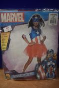 Marvel American Dream Costume Size: 8-10 Years