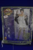 Halloween Sensational Broadway Babe Costume Size: S/4-8