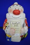 Rayware Santa’s List Cookie Jar