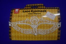 White Lace Eye Mask