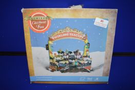 Lumineo Twirling Tea Cups Christmas Miniature Model