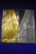 Silver & Gold Clown Waistcoat Size: One Size
