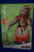 Smiffys Kid’s Zombie Red Riding Hood Costume Size: S/4-6 years