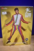 Smiffys Rainbow Suit Including Trousers, Jacket, and Tie Size: XL//46-48” chest
