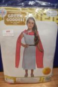 Greek Goddess Costume Size: 7-9 years