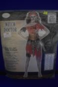 Witch Doctor Costume Size: M/10-12