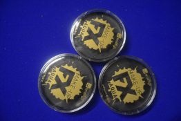 Set of 3 Face Paints - Black