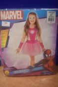 Marvel Spider-Girl Pink Costume Size: 8-10 years