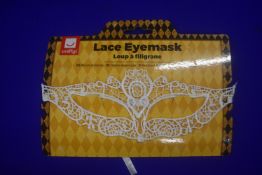 White Lace Eye Mask