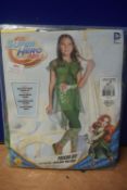 DC Superhero Girls Poison Ivy Costume Sized: 8-10 years